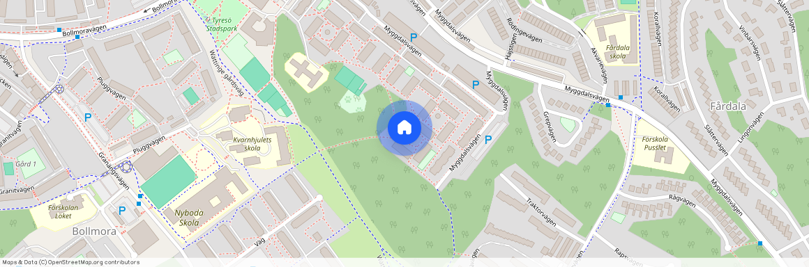 Myggdalsvägen 120, 135 43 Tyresö, Stockholm