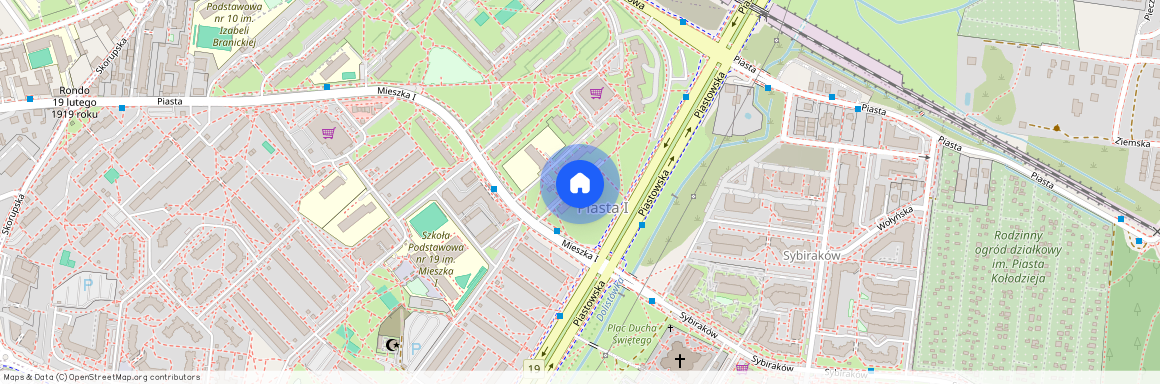 ul. Mieszka I I, Piasta I, Białystok, podlaskie