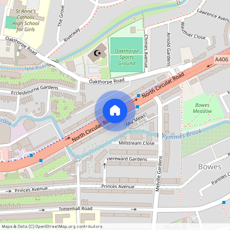 North Circular Road, Palmers Green, N13