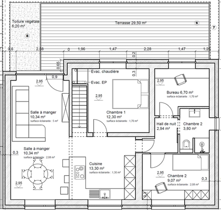 Appartement te huur - Foto 3