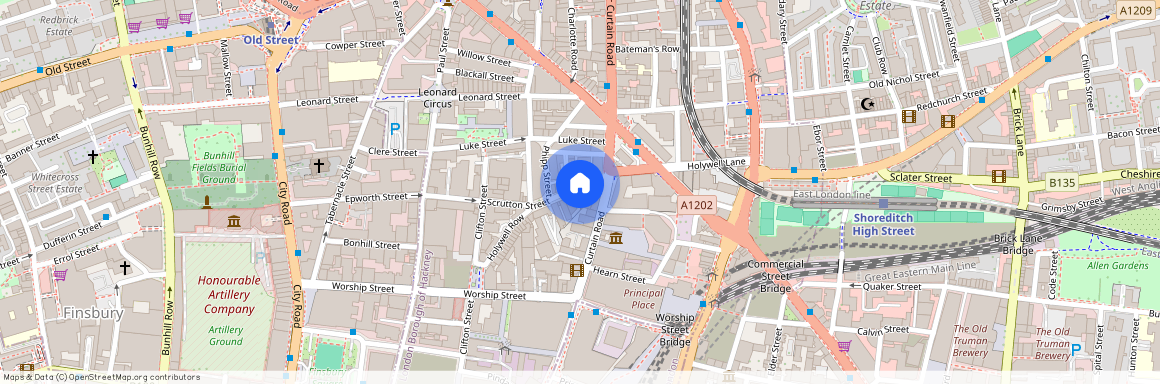 Scrutton Street, Shoreditch, London, EC2A