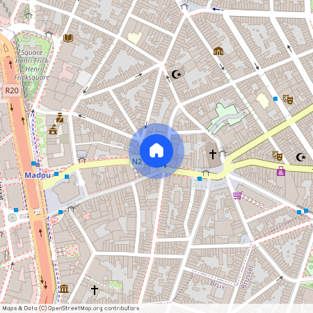 Rue Saxe-Cobourg, 4, 1210, Saint-Josse-Ten-Noode