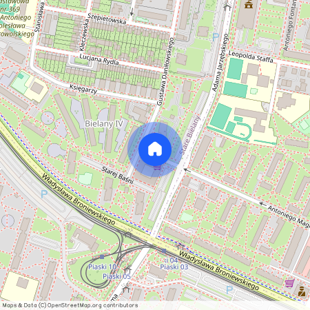 Warszawa, Stare, Bielany, Antoniego, Magiera