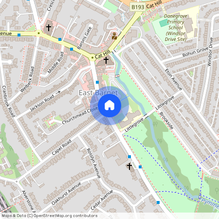 Church Hill Road, East Barnet, Barnet, EN4