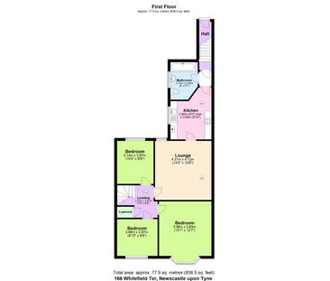 2 bed flat to rent in Whitefield Terrace, Heaton - Photo 6