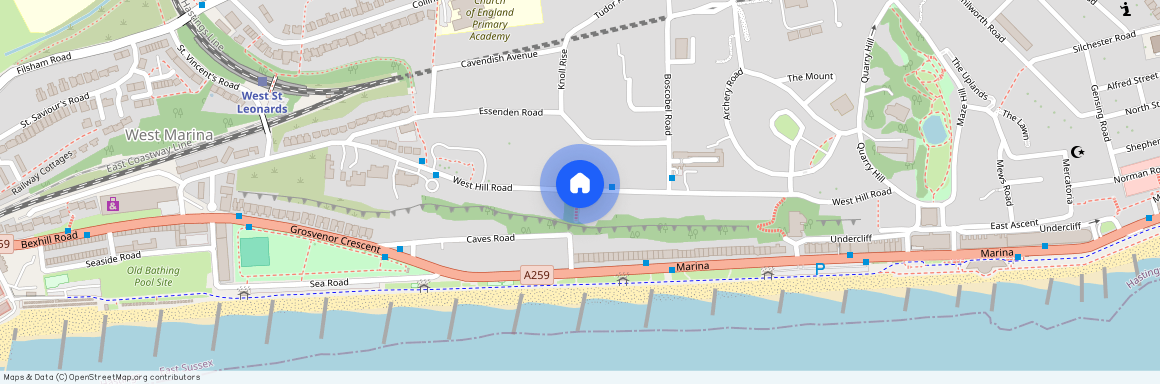 West Hill Road, St-leonards, TN38 0NF