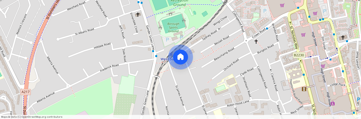 St. James Road, Sutton