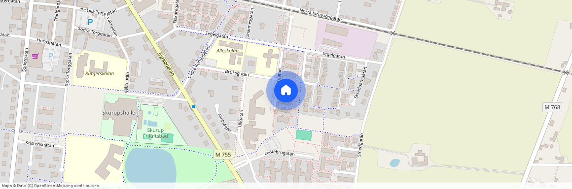 Bruksgatan 12C, Skurup