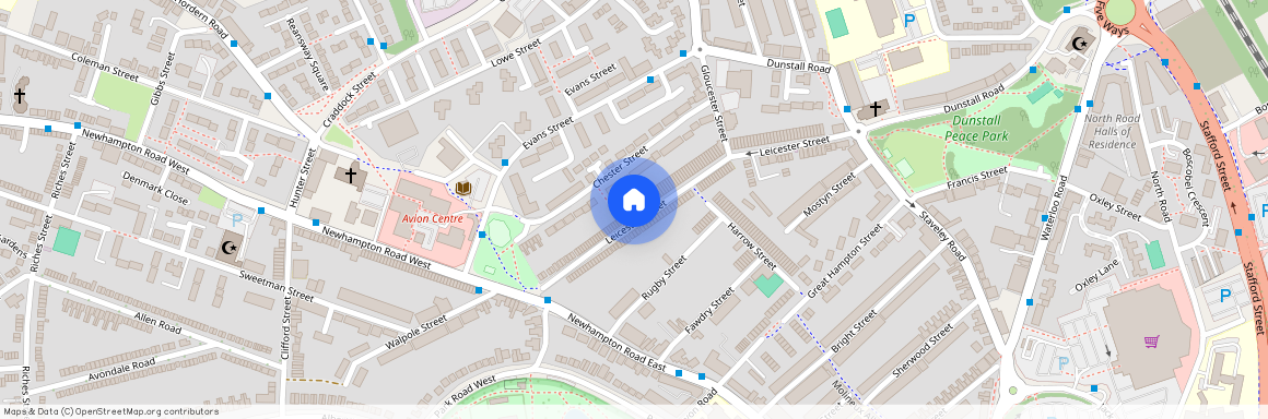 Leicester Street, Wolverhampton, West Midlands, WV6