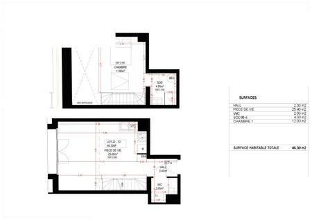 Location Appartement 1 pièce 46m² ROUBAIX 59100 - Photo 2