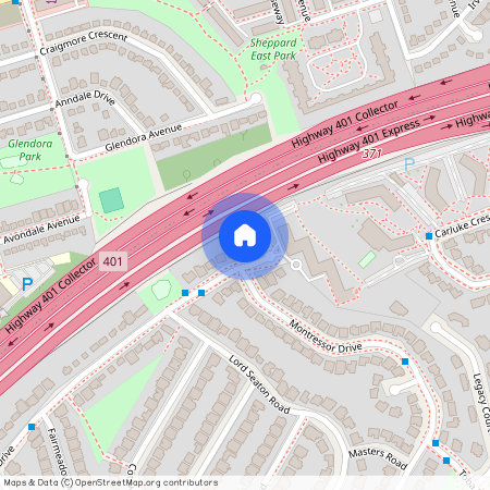 188 Upper Canada Drive Unit# Main Floor, Toronto