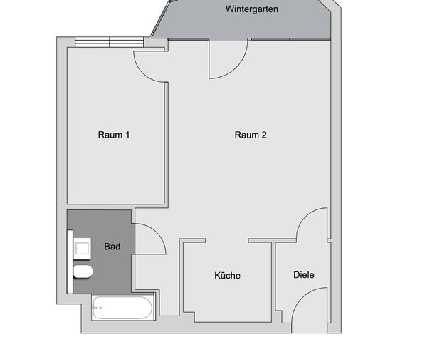 2,0-Zimmer-Wohnung in Berlin Pankow - Foto 1