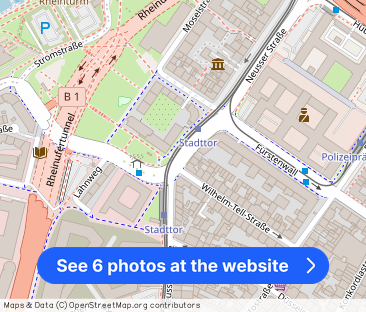 Zentrale Altenwohnung mit Blick auf den Rheinturm in Düsseldorf Unt... - Photo 1