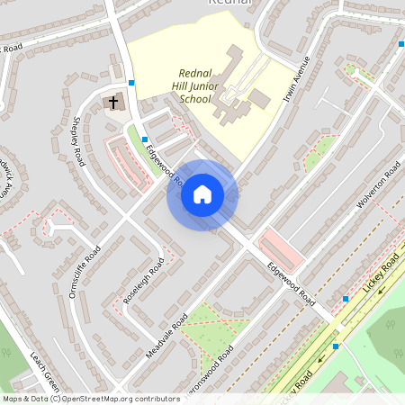 Edgewood Road, Rednal, Birmingham, West Midlands, B45