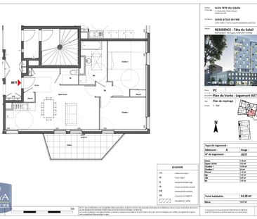 Location Appartement 3 pièces 62m² ST ETIENNE 42000 - Photo 5