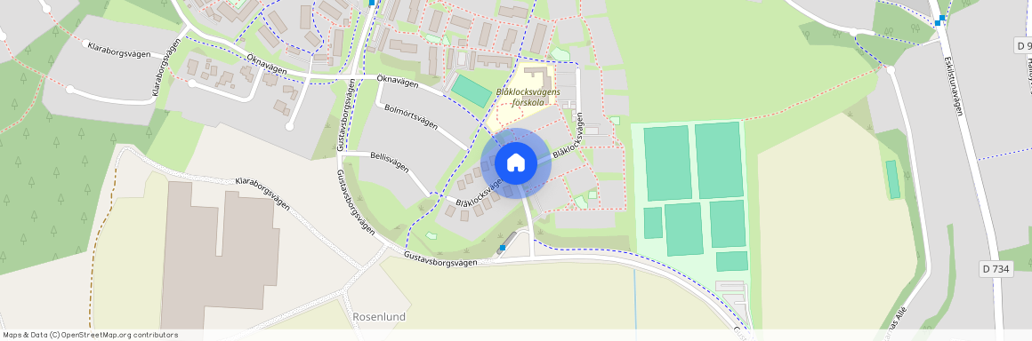 Blåklocksvägen, Eskilstuna