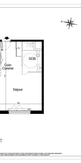 Location Appartement 1 pièce 32m² LUCE 28110 - Photo 2