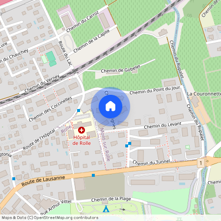 chemin des vignes, 1180 Rolle