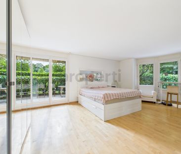 Duplex avec jardin privé, terrasses et double box Plateau de Frontenex - Foto 4