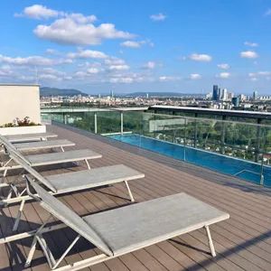 Modernes Wohnen im Triiiple Tower - Exklusive 2-Zimmer-Wohnung mit Balkon & Rooftop-Pool - Foto 3