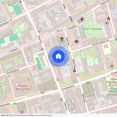 ul. Krochmalna, Mirów, Wola, Warszawa, mazowieckie