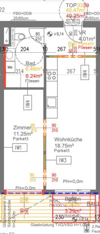 Sonnige, barrierefreie Wohnung Nahe dem Strebersdorfer Platz- Wohnen mit Stil, Blick ins Grüne - Foto 5