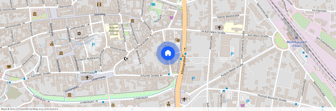 Kilianistraße, 99974, Kilianistraße    Mühlhausen