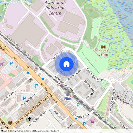 Salisbury Street, Flint, Flintshire, CH6