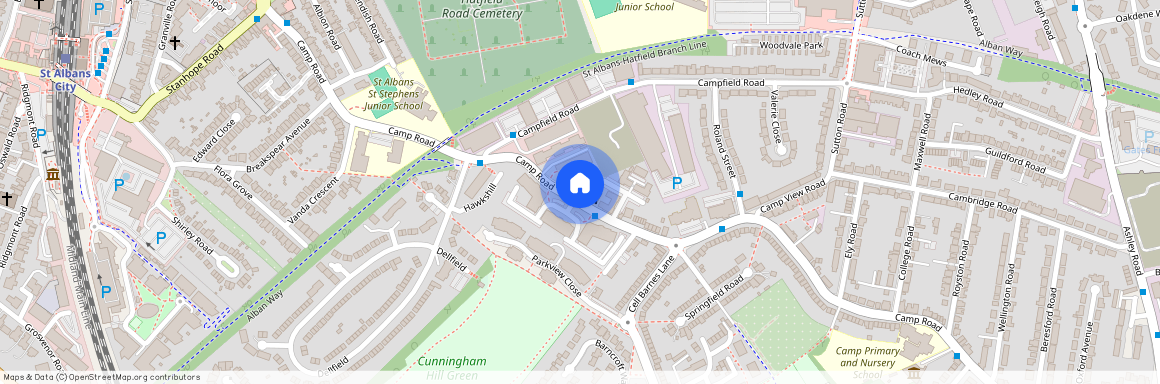 Albanian Court, 85 Camp Road, St. Albans, AL1 5EA