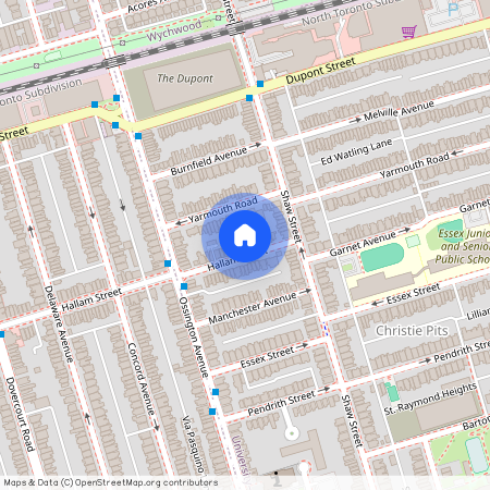 20 HALLAM Street, Toronto