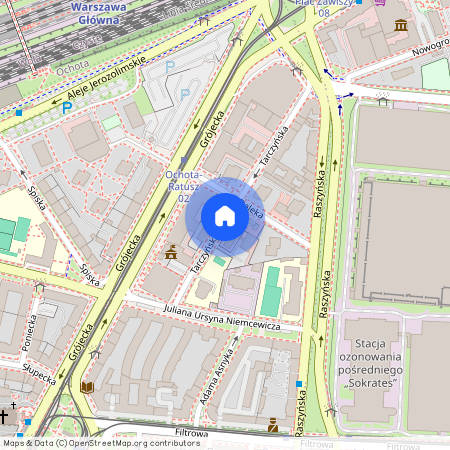 ul. Tarczyńska, Stara Ochota, Ochota, Warszawa, mazowieckie