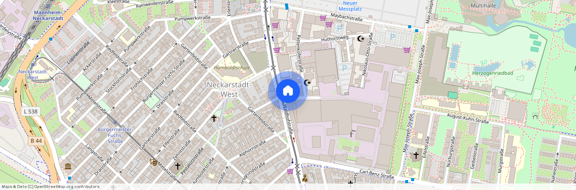 Hohwiesenstr. 1, 68169 Mannheim