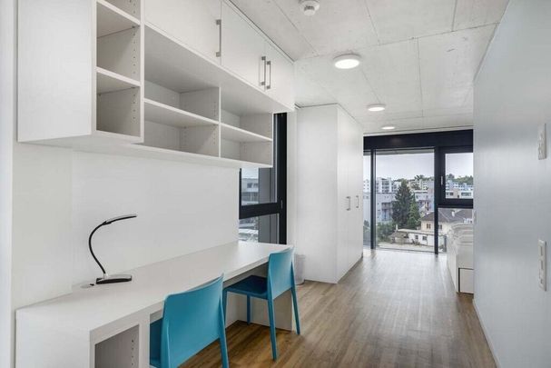 Studio dans résidence pour étudiants, proche de la Gare de Renens - Photo 1