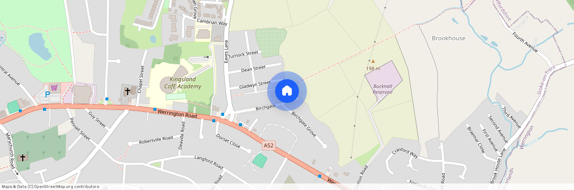 Birchgate, Stoke-on-Trent, Staffordshire, ST2