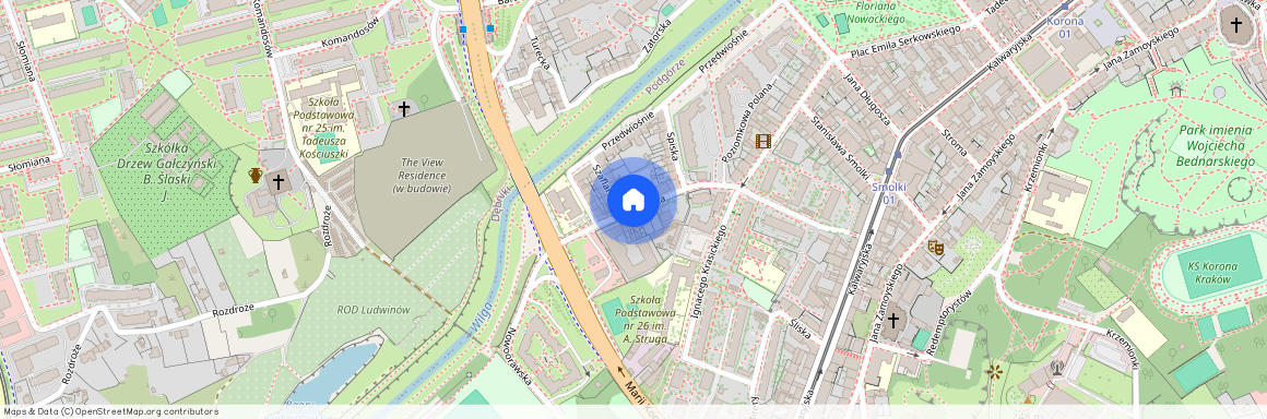 ul. Orawska, Stare Podgórze, Podgórze, Kraków, małopolskie