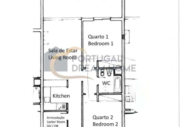 Apartamento T2 em Faro