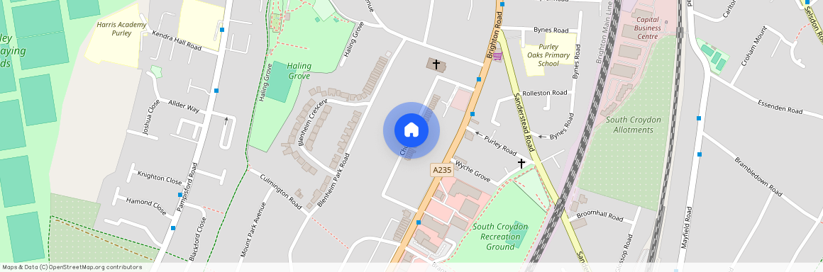 Churchill Road, South croydon