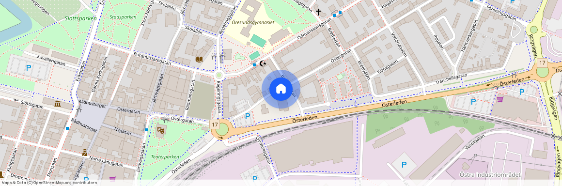 Östergatan 98C, Landskrona Centrum