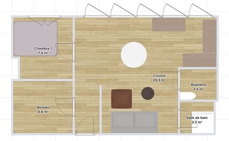 Appartement te huur - foto 5