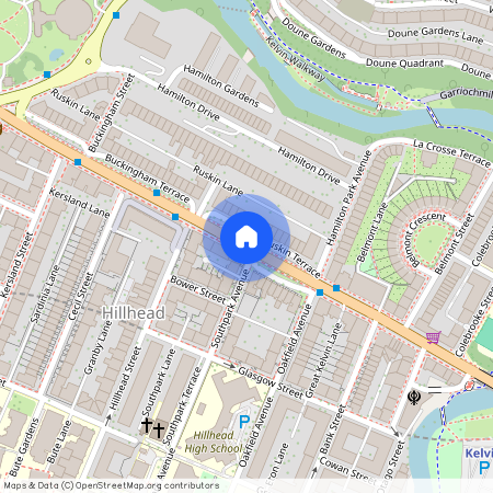 Bedsit @ Great Western Rd, G12