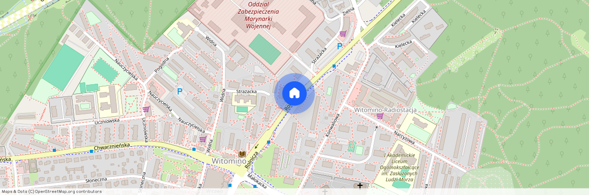 ul. Rolnicza, Witomino-Radiostacja, Gdynia, pomorskie