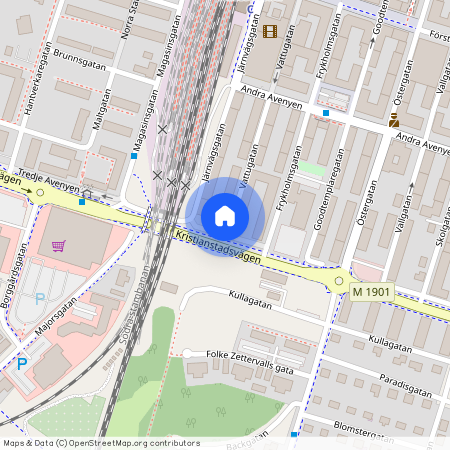 Vattugatan, Hässleholm