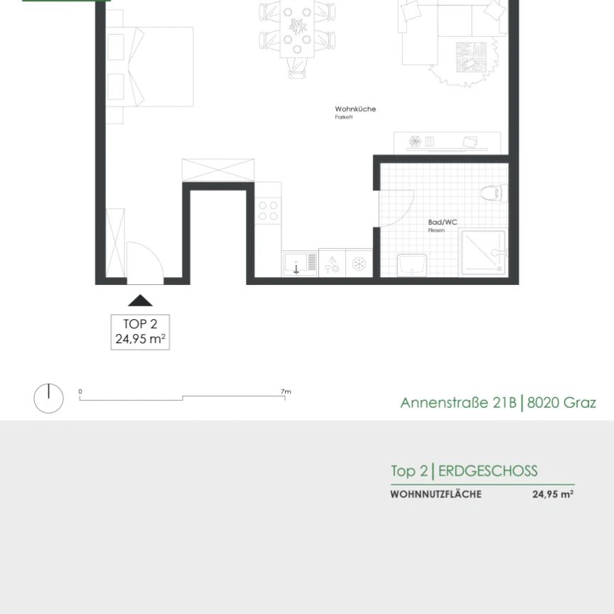 Wohnen im Herzen von Graz – Stilvoll, zentral und grün - Photo 1