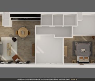 location Appartement T3 DE 64.82m² À REIMS - Photo 5