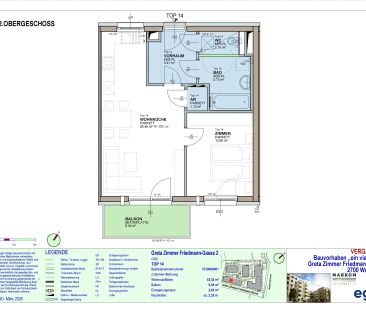 2-Zimmer-Wohnung mit Balkon, Top 14 - Foto 3