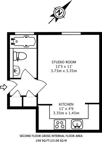 Studio Flat, Friern Barnet, N11 - Photo 4