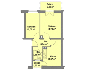 Balkon ins Grüne * Nordstadt * nähe U-bahn - Photo 2