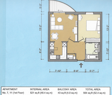 1 bedroom apartment to rent - Photo 3