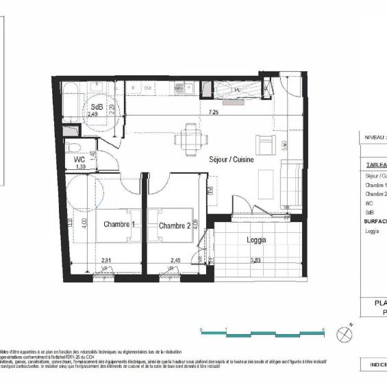 Location Appartement 3 pièces 63m² AGDE 34300 - Photo 2