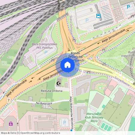 al. Aleje Jerozolimskie, Szczęśliwice, Ochota, Warszawa, mazowieckie